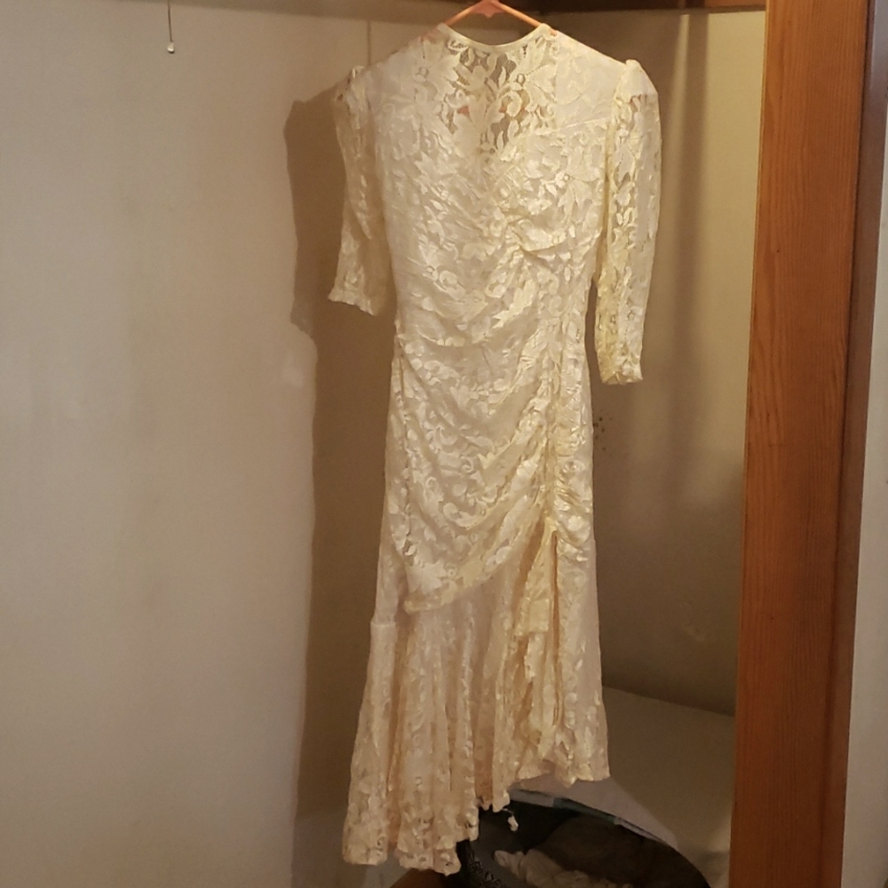 A la carte wedding dress white